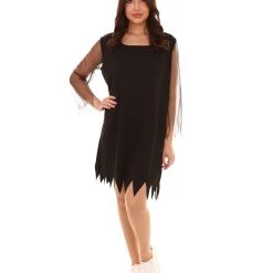 HPO Adult Women's Witch Costume | Black Halloween Costume