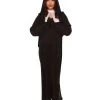 HPO Adult Women's Nun Outfit Costume | Black Halloween Costume