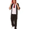 HPO Adult Men's Costume For Cosplay Wizard Costume | Black Halloween Costume