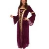 HPO Adult Women's Renaissance Costume | Purple Cosplay Costume