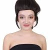 HPO Men's Stars Womens Wig | Black Cosplay Wig | Premium Breathable Capless Cap