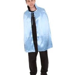 HPO Adult Men's Reversible Vampire Cape Costume | Multiple Color Options Halloween Costume