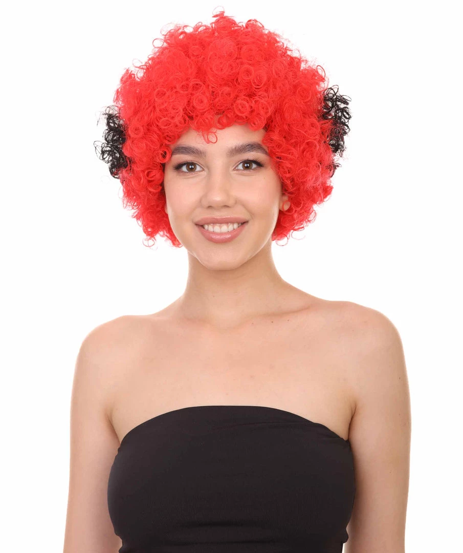 HPO Beetle Unisex Wig | Jumbo Insect Red Super Size Cosplay Halloween Wig | Premium Breathable Capless Cap Women's 1 HPO Beetle Unisex Wig | Jumbo Insect Red Super Size Cosplay Halloween Wig | Premium Breathable Capless Cap Women's