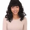 HPO 60's Teaser Womens Wig | Black Vintage Halloween Wig