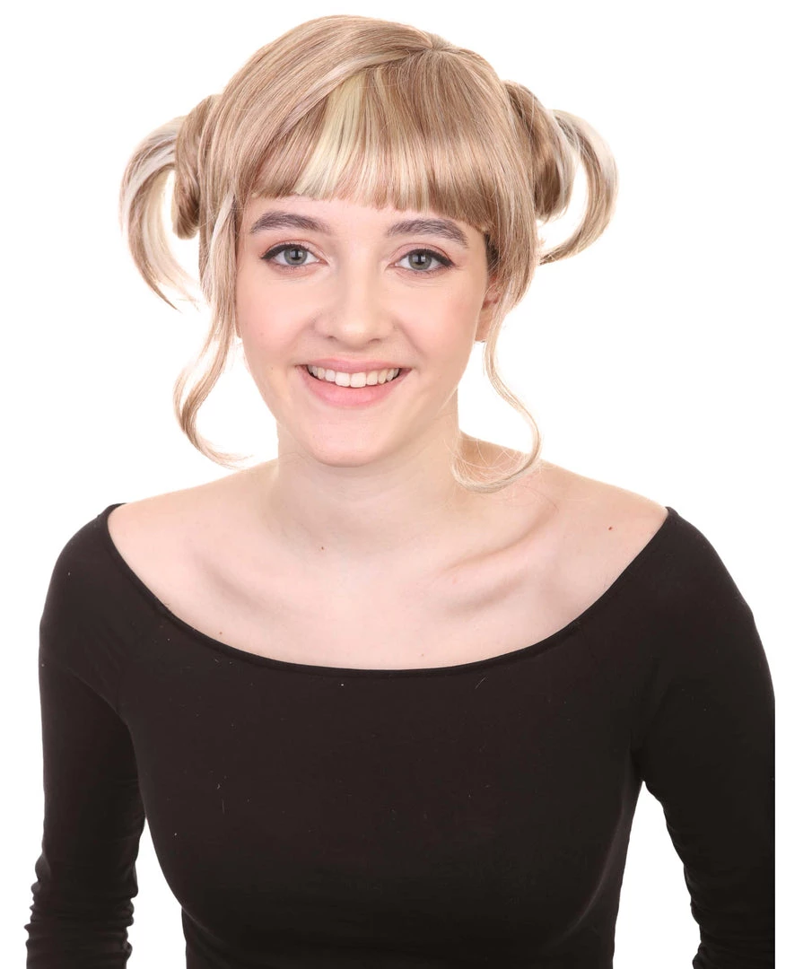 HPO Womens Cutie Doll Wig | Multi Color Cosplay Halloween Wig | Premium Breathable Capless Cap 1 HPO Womens Cutie Doll Wig | Multi Color Cosplay Halloween Wig | Premium Breathable Capless Cap