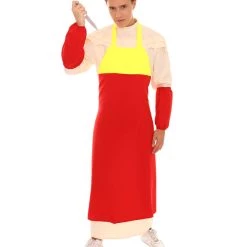 HPO Adult Men's Lab Technician TV/Movie Costume | Multi Cosplay Costume