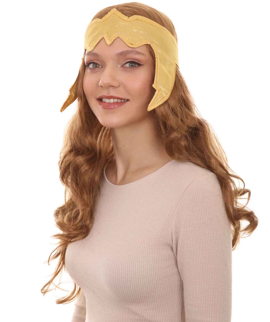 HPO Women's TV Movie Character Wig | Honey Blonde Wigs | Premium Breathable Capless Cap 2 HPO Women's TV Movie Character Wig | Honey Blonde Wigs | Premium Breathable Capless Cap