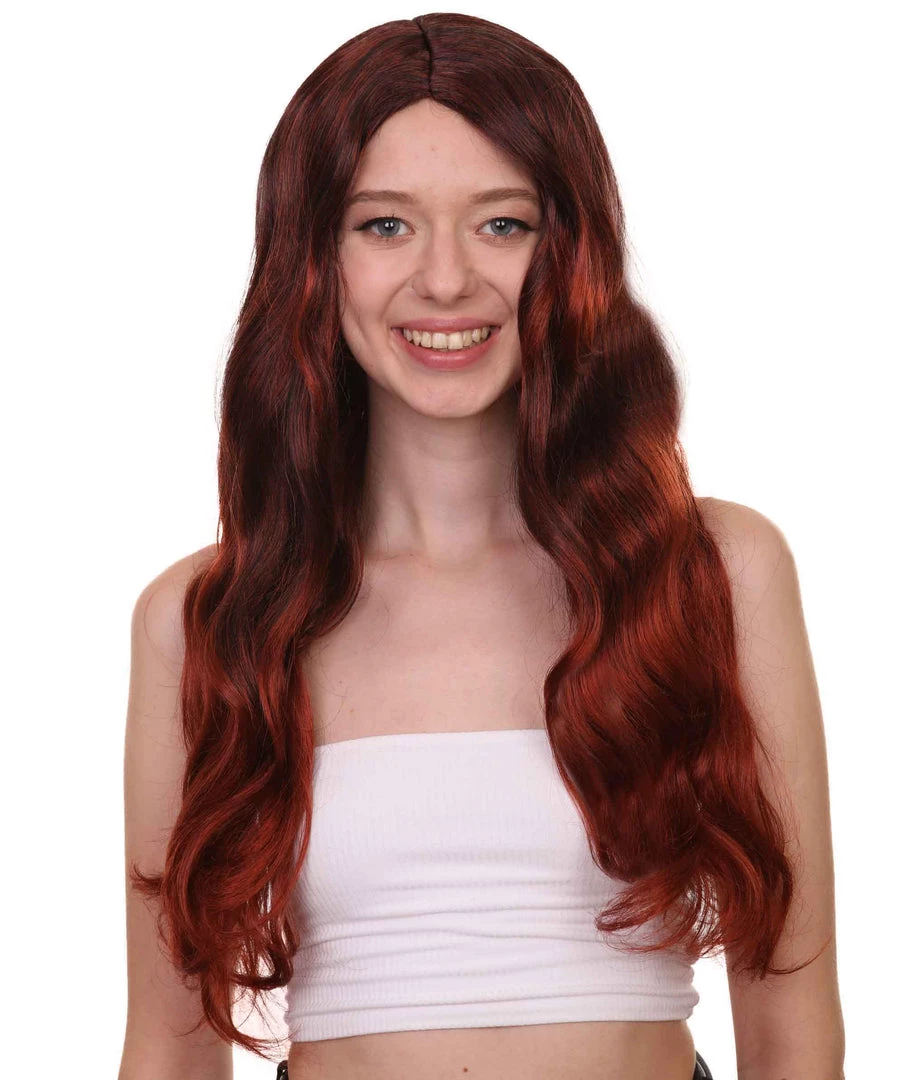 HPO Dreamgirl Womens Wig | Brown Celebrity Star Halloween Wig | Premium Breathable Capless Cap Women's 1 HPO Dreamgirl Womens Wig | Brown Celebrity Star Halloween Wig | Premium Breathable Capless Cap Women's