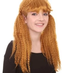 HPO Long Curly Cosplay Womens Wig | Premium Breathable Capless Cap Women's 22 HPO Long Curly Cosplay Womens Wig | Premium Breathable Capless Cap Women's