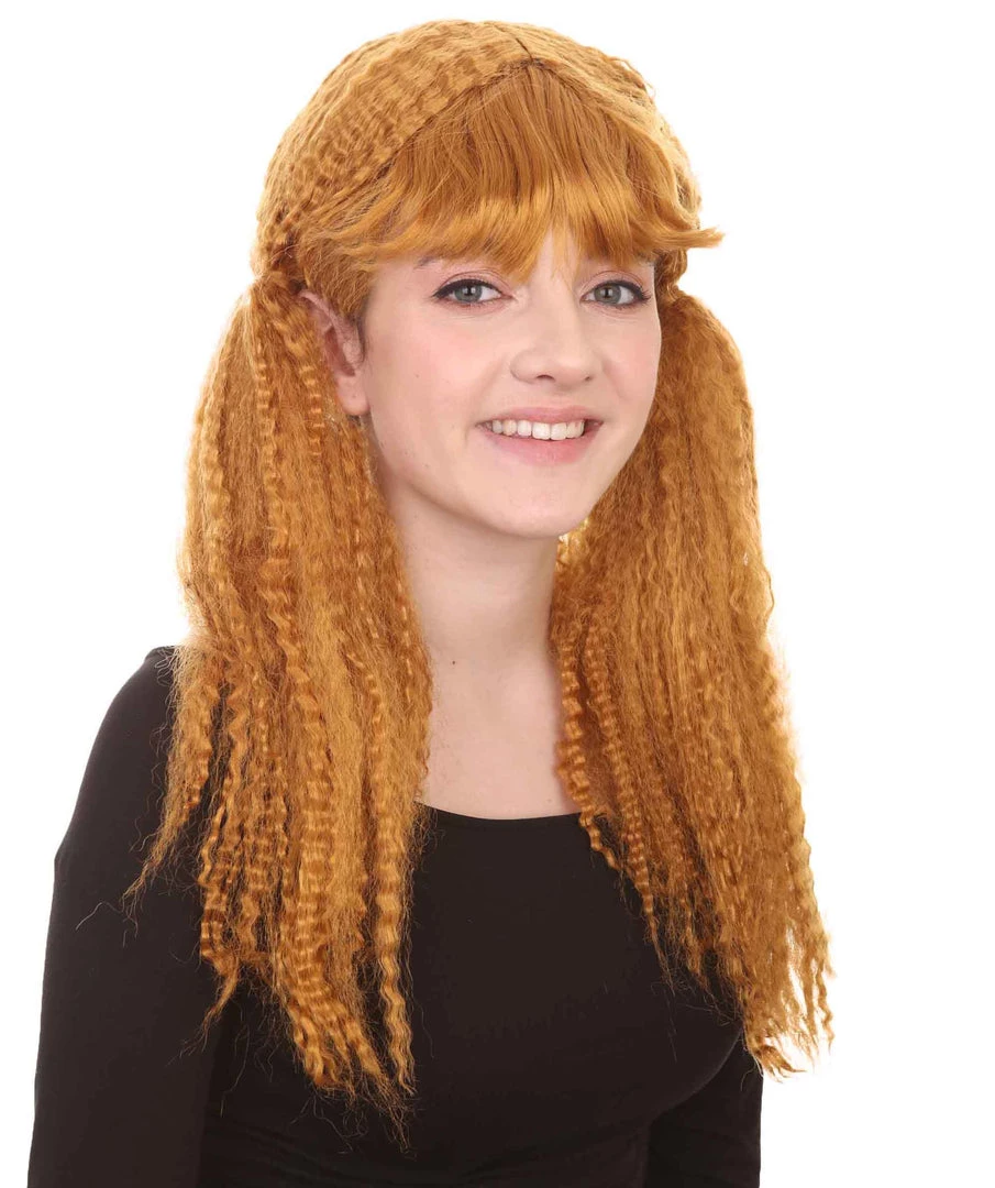 HPO Long Curly Cosplay Womens Wig | Premium Breathable Capless Cap Women's 8 HPO Long Curly Cosplay Womens Wig | Premium Breathable Capless Cap Women's