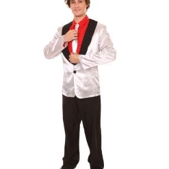 HPO Adult Men's Clown Suit Costume | Multi Color Cosplay Costume