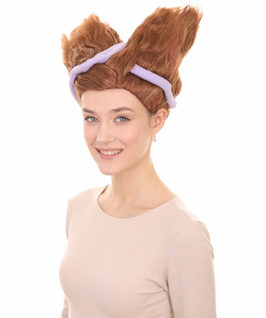 HPO Women's TV Movie Character Wig | Auburn Wigs | Premium Breathable Capless Cap 2 HPO Women's TV Movie Character Wig | Auburn Wigs | Premium Breathable Capless Cap