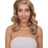 HPO Women's TV Movie Character Wig | Dark Blonde Wigs | Premium Breathable Capless Cap
