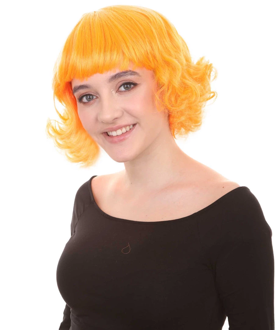 HPO Carnival Wavy Short Wig Collection | Premium Breathable Capless Cap 60 HPO Carnival Wavy Short Wig Collection | Premium Breathable Capless Cap