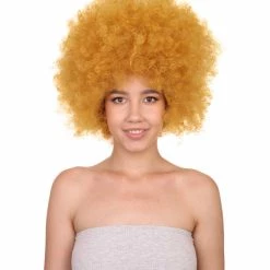 HPO Women's Unisex Afro Wig Collections | Jumbo Cosplay Halloween Wig (Lots Of Color) | Premium Breathable Capless Cap