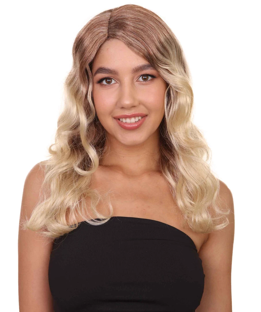 HPO Superwomen Marley Womens Wig | Blond Long Sexy Cosplay Party Halloween Wig | Premium Breathable Capless Cap 1 HPO Superwomen Marley Womens Wig | Blond Long Sexy Cosplay Party Halloween Wig | Premium Breathable Capless Cap