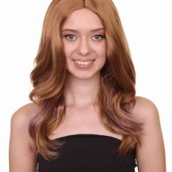 HPO Supermodel Womens Wig | Natural Looking Glamour Gold Blonde Wig | Premium Breathable Capless Cap Men's