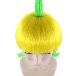 HPO Men's Banana Queen Womens Wig | Yellow Green Bob Cosplay Halloween Wig | Premium Breathable Capless Cap 15 HPO Men's Banana Queen Womens Wig | Yellow Green Bob Cosplay Halloween Wig | Premium Breathable Capless Cap
