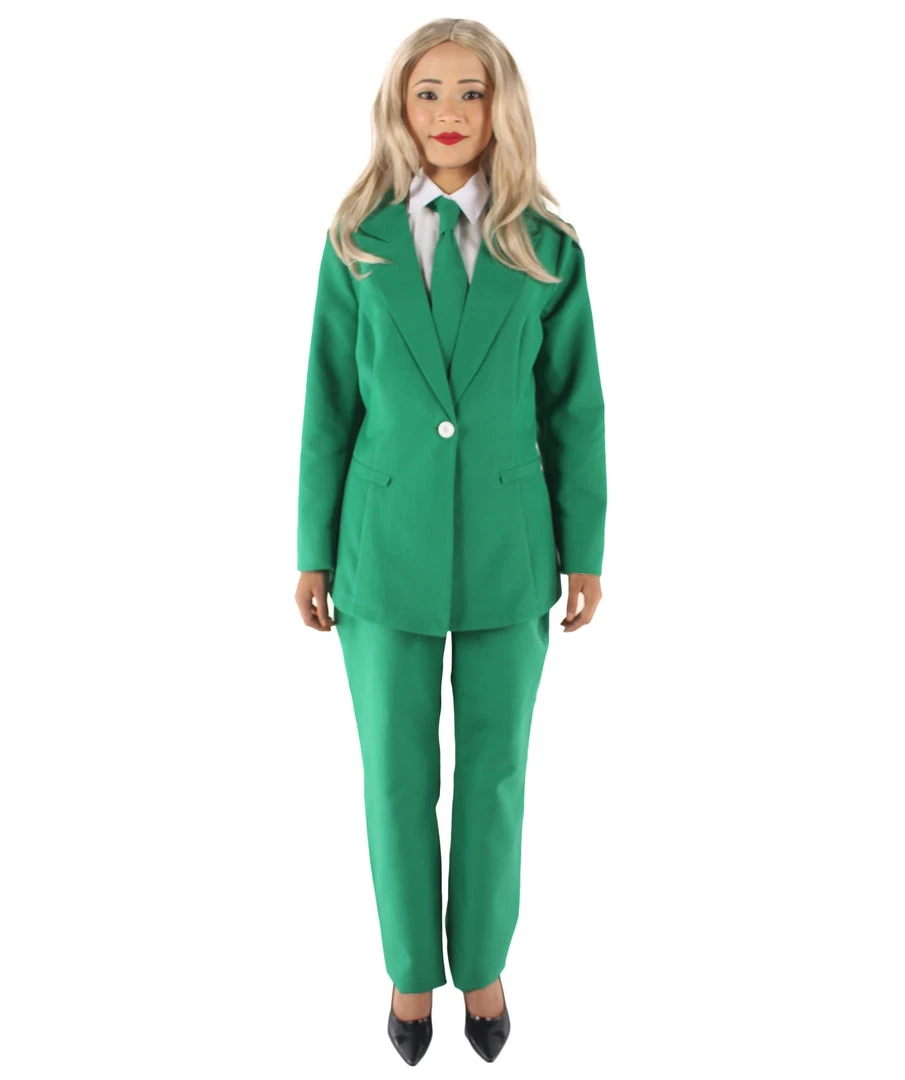 HPO Adult Women's EXCLUSIVE! Deluxe Singer Party Suit Costume | Evergreen Cosplay Costume 2 HPO Adult Women's EXCLUSIVE! Deluxe Singer Party Suit Costume | Evergreen Cosplay Costume