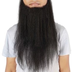 HPO Men's Long Beard Set | Black Cosplay Facial Hair