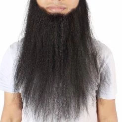 Men's Southern Long Beard Set | Synthetic Facial Hair | Multiple Color Options | HPO