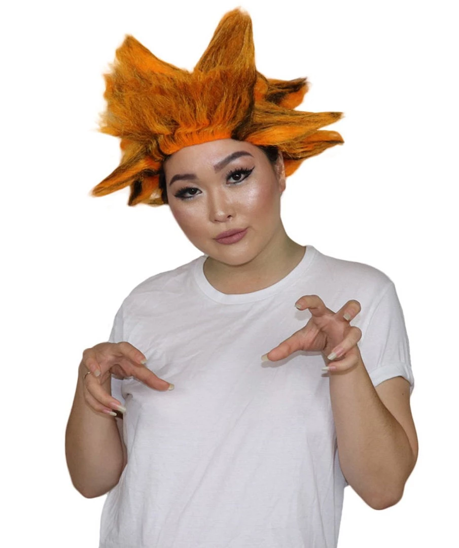 HPO Womens Musical Wigs | Pink & Black Animal Wigs | Premium Breathable Capless Cap Women's 1 HPO Womens Musical Wigs | Pink & Black Animal Wigs | Premium Breathable Capless Cap Women's