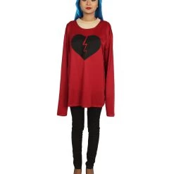 HPO Adult Men's My Heart Is Broken Long Sleeve Costumes | Halloween Costume Collections Men's Costumes