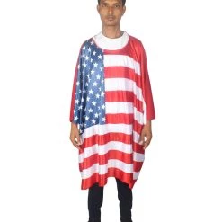 FLAGWIGS Adult Women's USA Flag Tunic Sports Costume | Patriotic Cosplay Costume