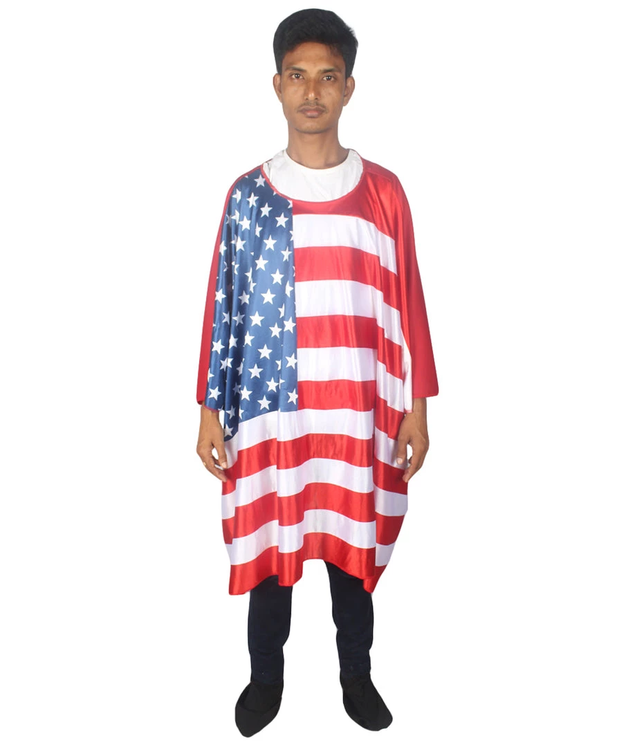 FLAGWIGS Adult Women's USA Flag Tunic Sports Costume | Patriotic Cosplay Costume 2 FLAGWIGS Adult Women's USA Flag Tunic Sports Costume | Patriotic Cosplay Costume
