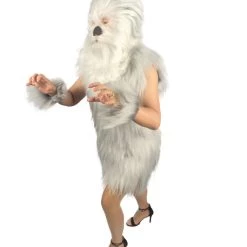 HPO Unisex Women's Hairy Warrior Ape Military Leader Resistance Fighter Multiple Colors Option Cosplay Unisex Costume And Wig Bundle