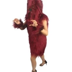 HPO Unisex Women's Hairy Warrior Ape Military Leader Resistance Fighter Multiple Colors Option Cosplay Unisex Costume And Wig Bundle