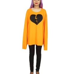HPO Adult Men's My Heart Is Broken Long Sleeve Costumes | Halloween Costume Collections Men's Costumes
