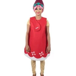 HPO Adult Women's Costume | Poppy Red Christmas Costume