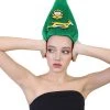 FLAGWIGS South Africa Flag Troll Wig | National Pride Green Sport Wig | Premium Breathable Capless Cap