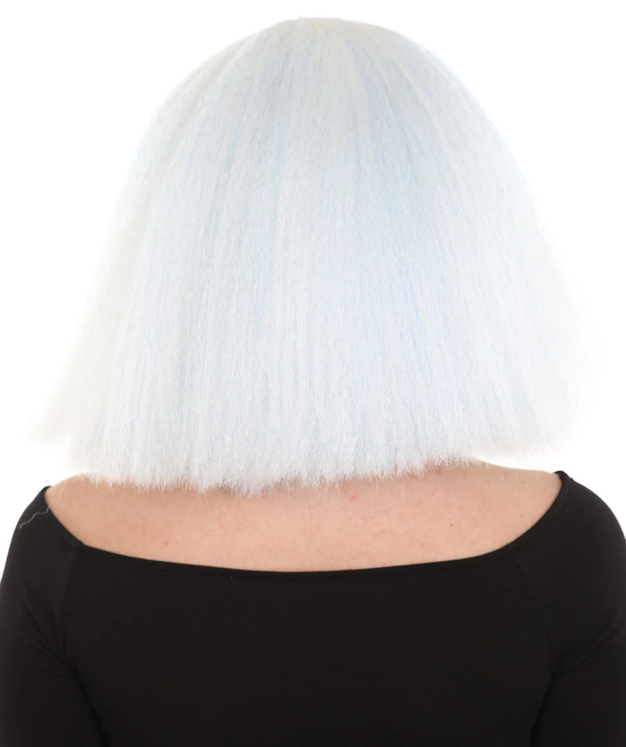 HPO Women's Australian Singer Womens Wig | Gray Large Celebrity Cosplay Wigs | Premium Breathable Capless Cap 4 HPO Women's Australian Singer Womens Wig | Gray Large Celebrity Cosplay Wigs | Premium Breathable Capless Cap