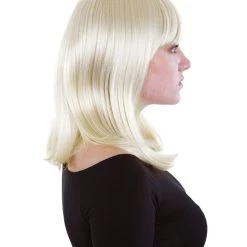 HPO Charm Sunny Blonde Womens Wig | Medium Glamour Cosplay Halloween Wig | Premium Breathable Capless Cap 15 HPO Charm Sunny Blonde Womens Wig | Medium Glamour Cosplay Halloween Wig | Premium Breathable Capless Cap