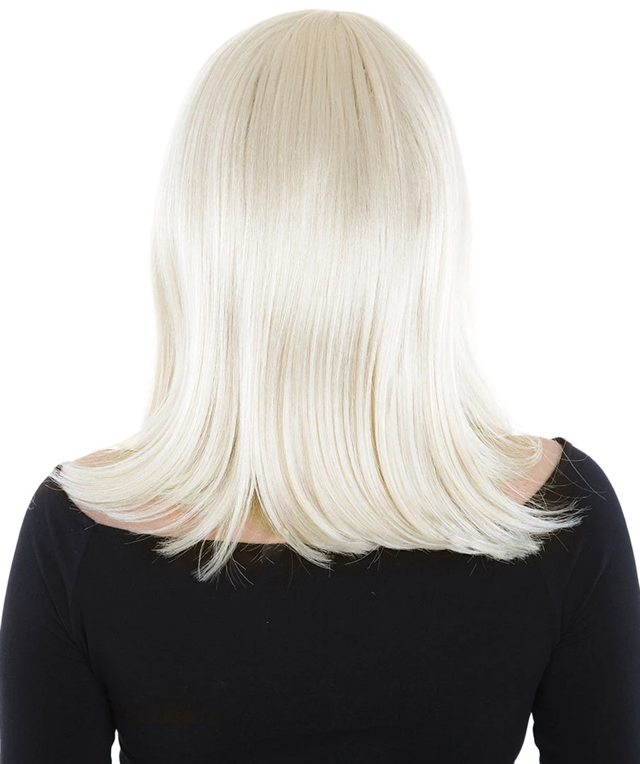 HPO Charm Sunny Blonde Womens Wig | Medium Glamour Cosplay Halloween Wig | Premium Breathable Capless Cap 5 HPO Charm Sunny Blonde Womens Wig | Medium Glamour Cosplay Halloween Wig | Premium Breathable Capless Cap