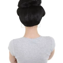 HPO Japanese Geisha Wig | Women's Black Wig | Premium Breathable Capless Cap 12 HPO Japanese Geisha Wig | Women's Black Wig | Premium Breathable Capless Cap