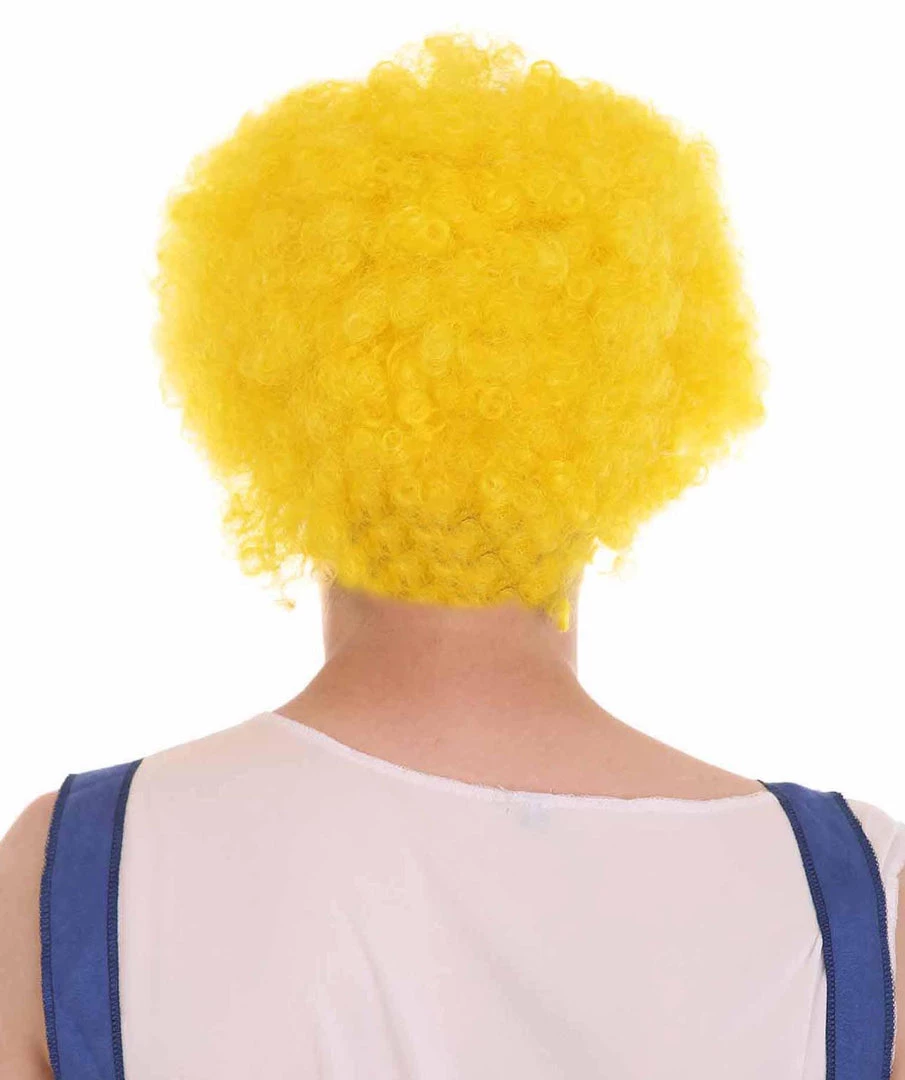 HPO Unisex Scary Bald Clown Afro Wigs Collections | Halloween Wigs Women's 27 HPO Unisex Scary Bald Clown Afro Wigs Collections | Halloween Wigs Women's