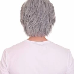HPO Old-Men Wig | Grey Party Wigs | Premium Breathable Capless Cap