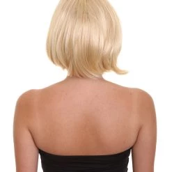 HPO Adult Women's SciFi Doctor Wig | Golden Brown