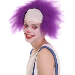 HPO Half Bald Head Men Curly Wig 56 HPO Half Bald Head Men Curly Wig