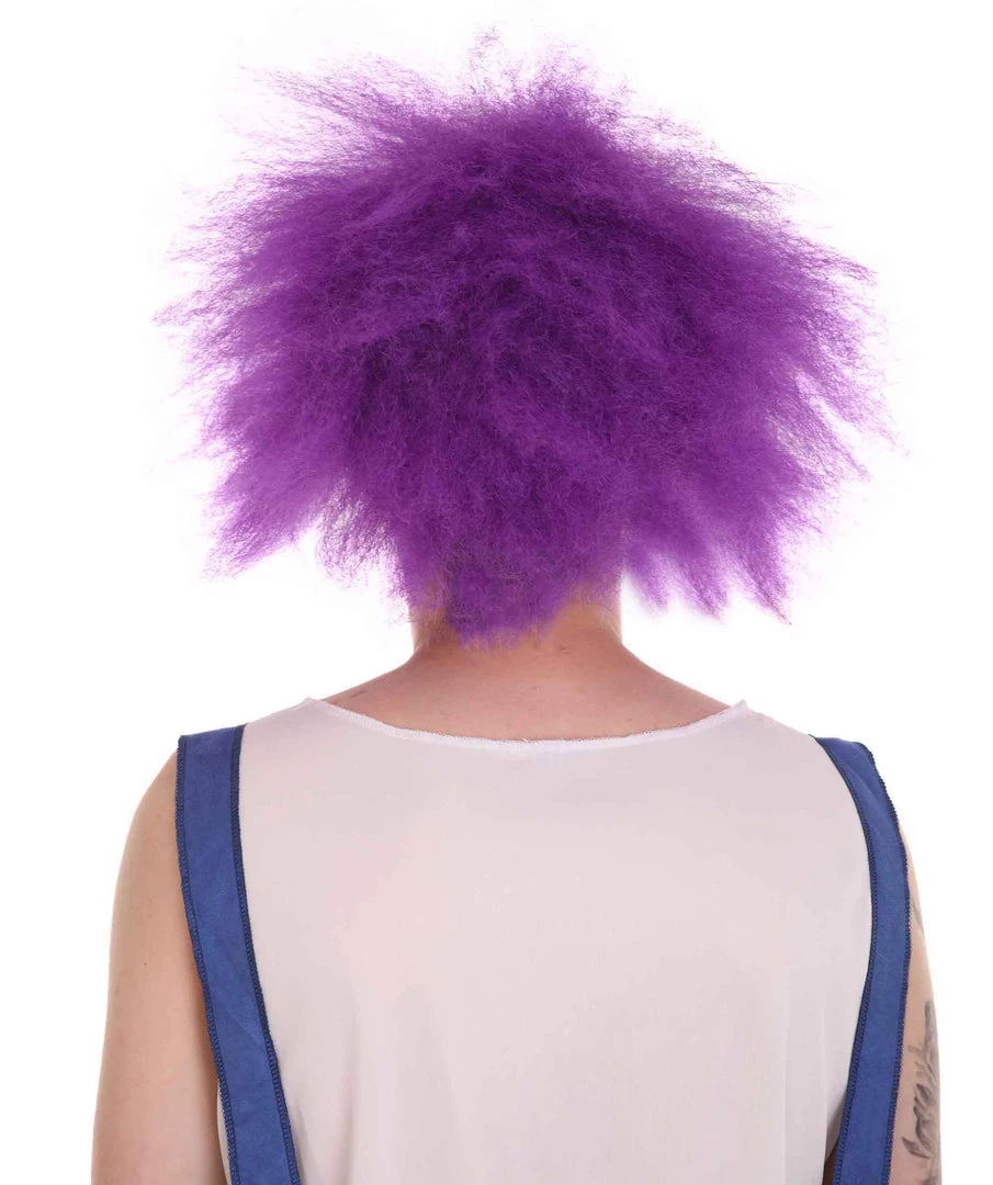 HPO Half Bald Head Men Curly Wig 13 HPO Half Bald Head Men Curly Wig