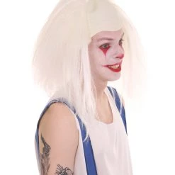 HPO Men's Half Bald Head Funny Men Wig Collections