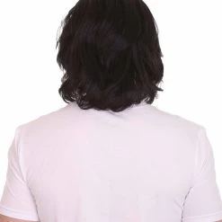 HPO Men's Shoulder Length Straight Snape Dark Arts Wig | Black Cosplay Wig | Premium Breathable Capless Cap 12 HPO Men's Shoulder Length Straight Snape Dark Arts Wig | Black Cosplay Wig | Premium Breathable Capless Cap