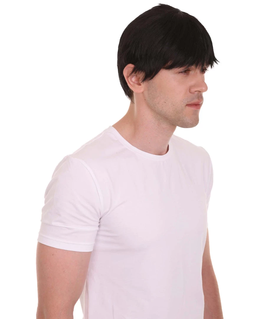 HPO Movie Day Of The Dead | Black Movie Mens Wig | Premium Breathable Capless Cap Men's 7 HPO Movie Day Of The Dead | Black Movie Mens Wig | Premium Breathable Capless Cap Men's