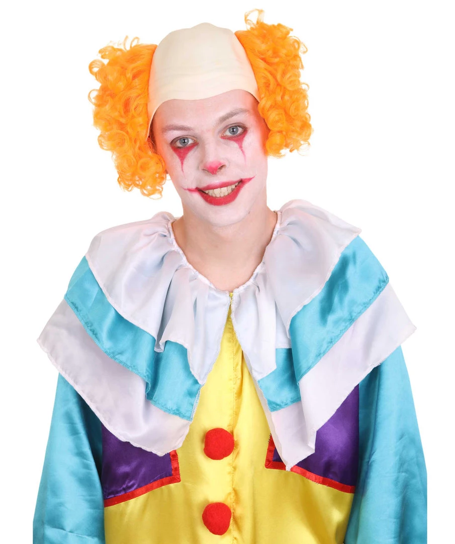 HPO Half Bald Head Curly Men Wig Collection | Premium Breathable Capless Cap Men's 1 HPO Half Bald Head Curly Men Wig Collection | Premium Breathable Capless Cap Men's