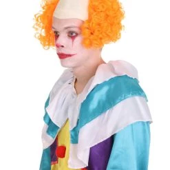 HPO Half Bald Head Curly Men Wig Collection | Premium Breathable Capless Cap Men's