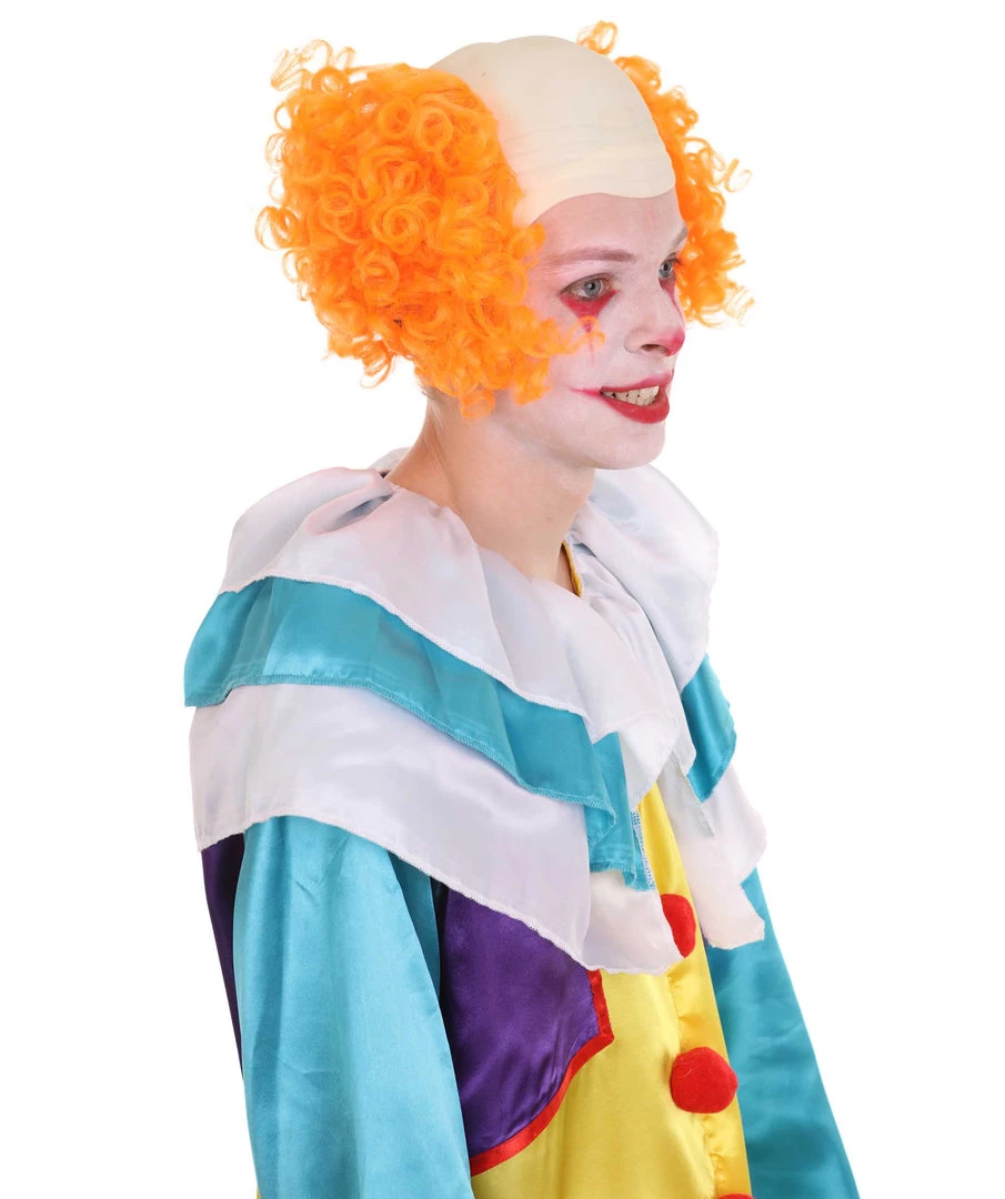 HPO Half Bald Head Curly Men Wig Collection | Premium Breathable Capless Cap Men's 7 HPO Half Bald Head Curly Men Wig Collection | Premium Breathable Capless Cap Men's