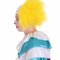 HPO Half Bald Head Men Curly Wig 85 HPO Half Bald Head Men Curly Wig